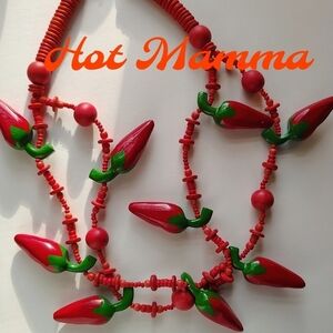 • Red Hot Chili 🌶️ Necklace •